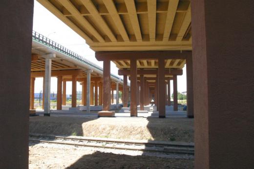 Railway and road overpass &#8211; structural strengthening of pillars and repair of load carrying structure