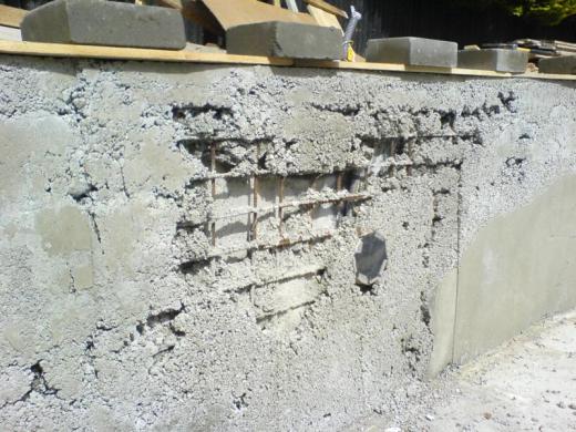 Плохо провибрированный бетон что делать